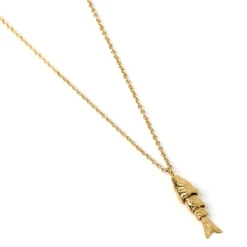 Fishbone Gold Necklace