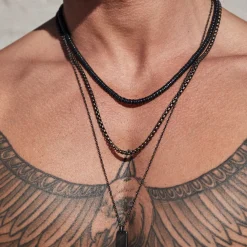 Flame Men's Chain Necklace