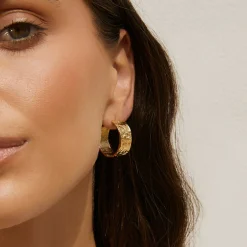 Gabriella Gold Hoop Earrings
