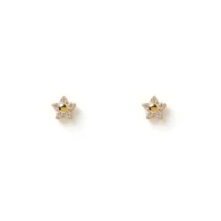 Gardenia Studs - Rose