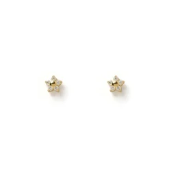 Gardenia Studs - Stone