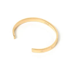 Gemma Gold Cuff Bracelet