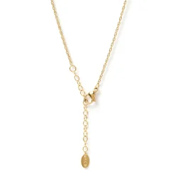Gia Gold Necklace - Sapphire