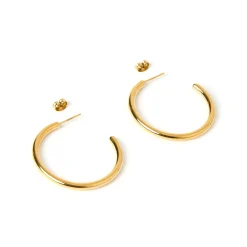 Harper Hoop Earrings - Gold