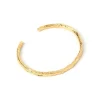 Helios Gold Cuff Bracelet