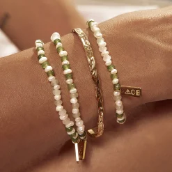 Helios Gold Cuff Bracelet