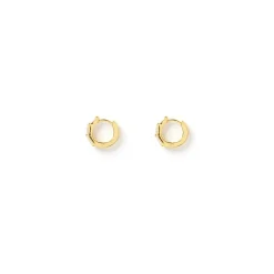 Holi Gold Huggie Earrings