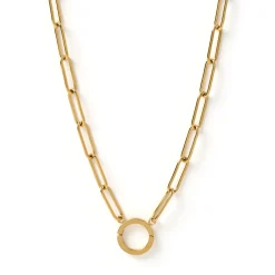 Hoop Charm Necklace