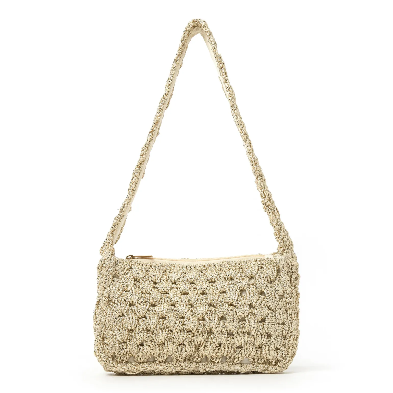 India Hand Bag - Biscotti