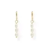Indiana Gold and Pearl Earrings