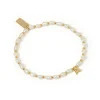 Initial Pearl Bracelet
