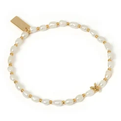 Initial Pearl Bracelet