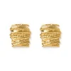 Iris Gold Earrings