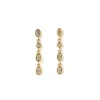 Isadora Gold Earrings - Stone