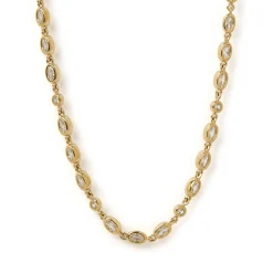 Isadora Gold Necklace - Stone