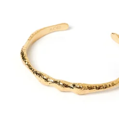 Jayde Gold Cuff Bracelet