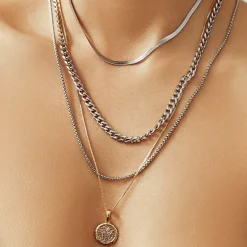 Jude Silver Chain Necklace