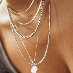 Jude Silver Chain Necklace