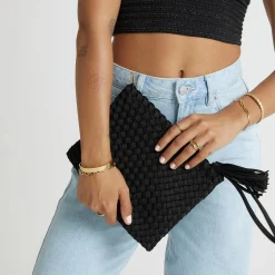 Lavinia Clutch Bag - Black