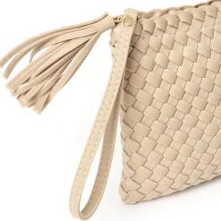 Lavinia Clutch Bag - Cream