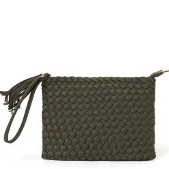 Lavinia Clutch Bag - Khaki