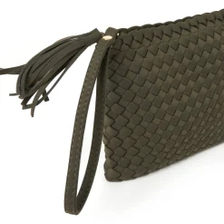 Lavinia Clutch Bag - Khaki