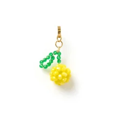 Lemon Beaded Charm