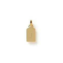 Letter Tag Charm