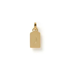 Letter Tag Charm