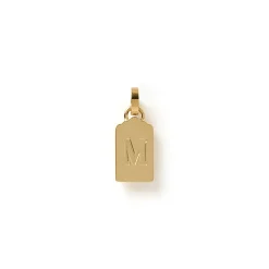 Letter Tag Charm