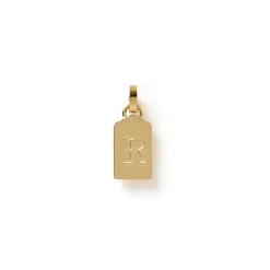 Letter Tag Charm