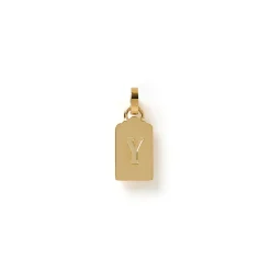 Letter Tag Charm