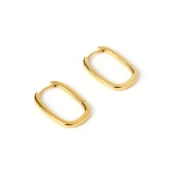 Link-Up Gold Hoop Huggies - Large