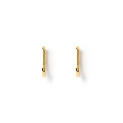 Link-Up Gold Hoop Huggies - Medium