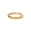 Lorenzo Gold Stacking Ring