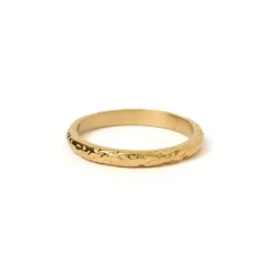 Lorenzo Gold Stacking Ring