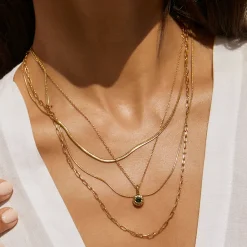 Louie Gold Necklace