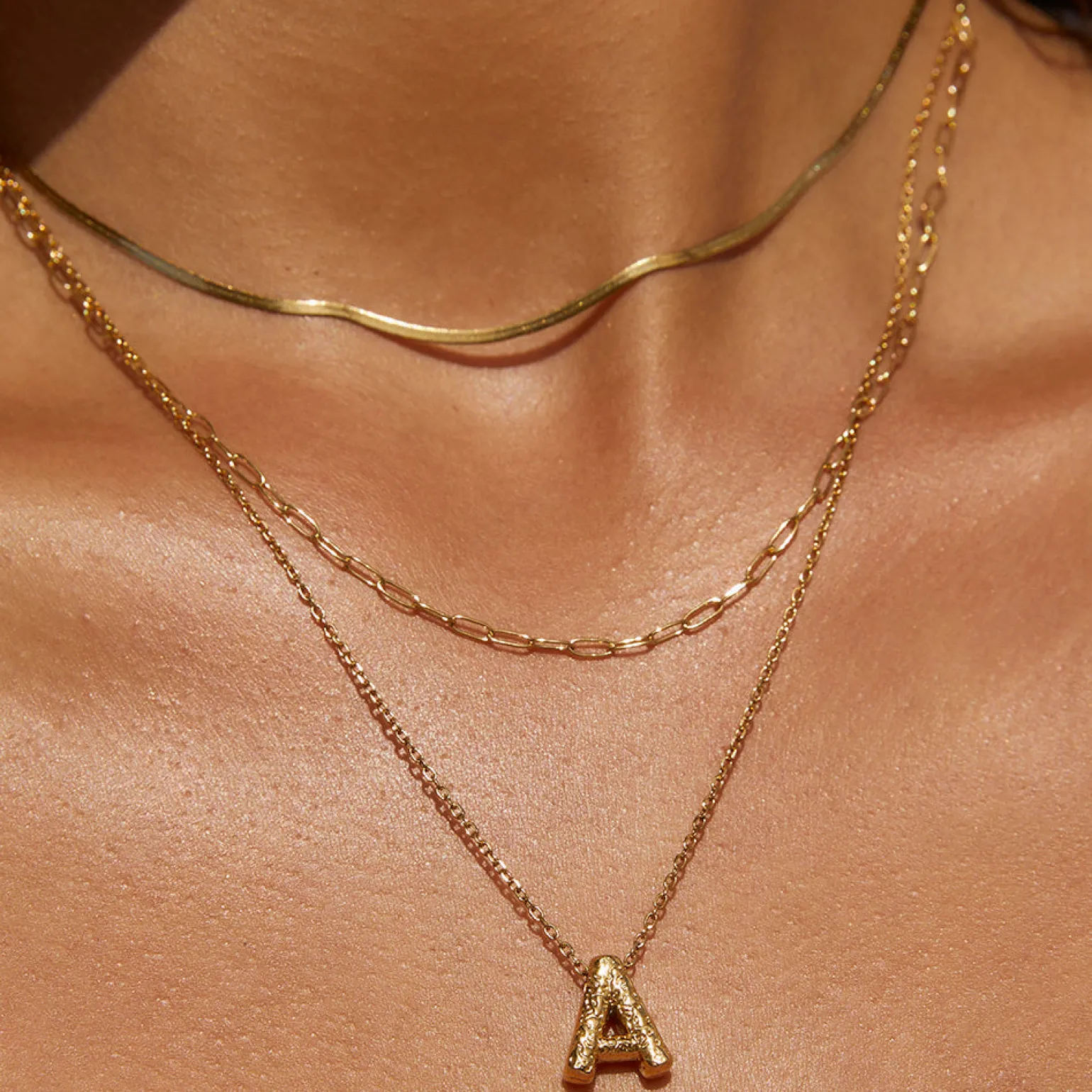 Louie Gold Necklace