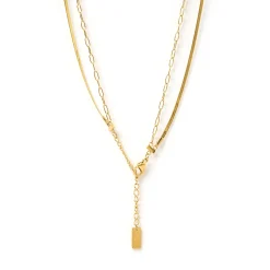 Louie Gold Necklace