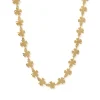 Lucky Charm Gold Clover Necklace