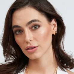 Luka Gold Huggie Earrings