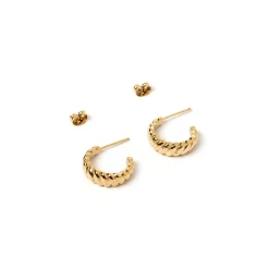 Lulu Gold Hoop Earrings