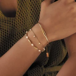 Madison Gold Cuff Bracelet