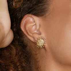 Magnolia Gold Earrings