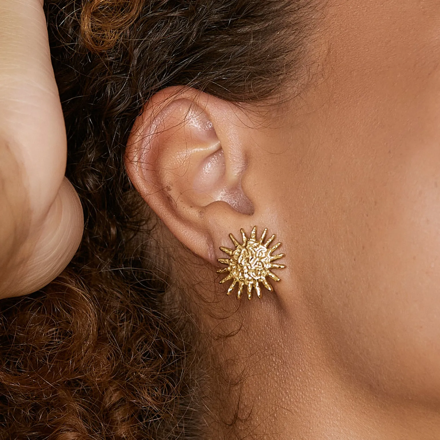 Magnolia Gold Earrings