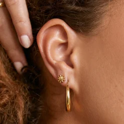 Magnolia Gold Studs