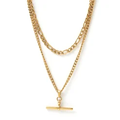 Marcella Double Stack Gold Necklace