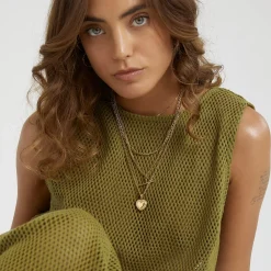 Marcella Double Stack Gold Necklace