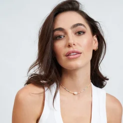 Marley Gold and Pearl Choker