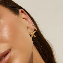 Mini Siesta Gold Earrings